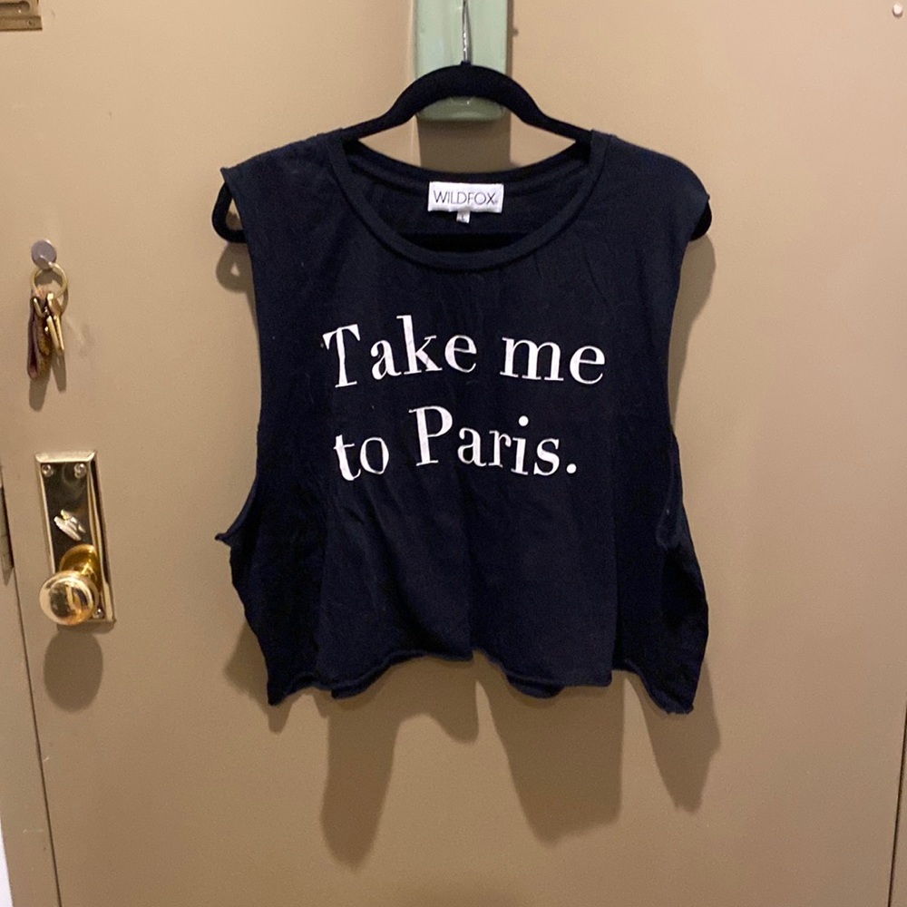 Wildfox Paris tank